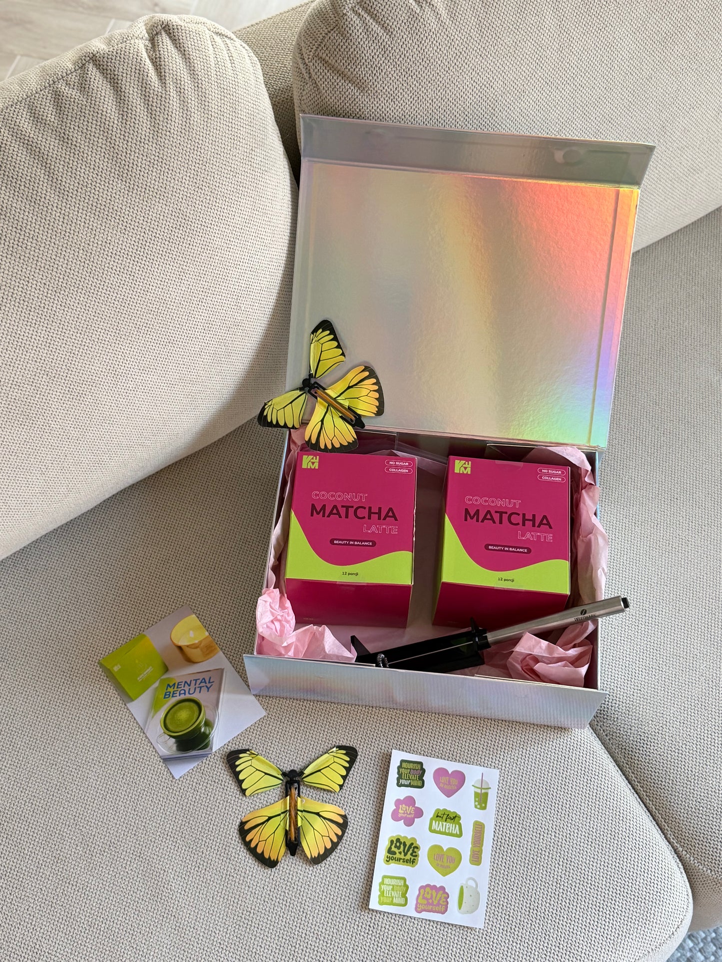 Coconut Matcha Latte Set, 2 Large Packages, 456g