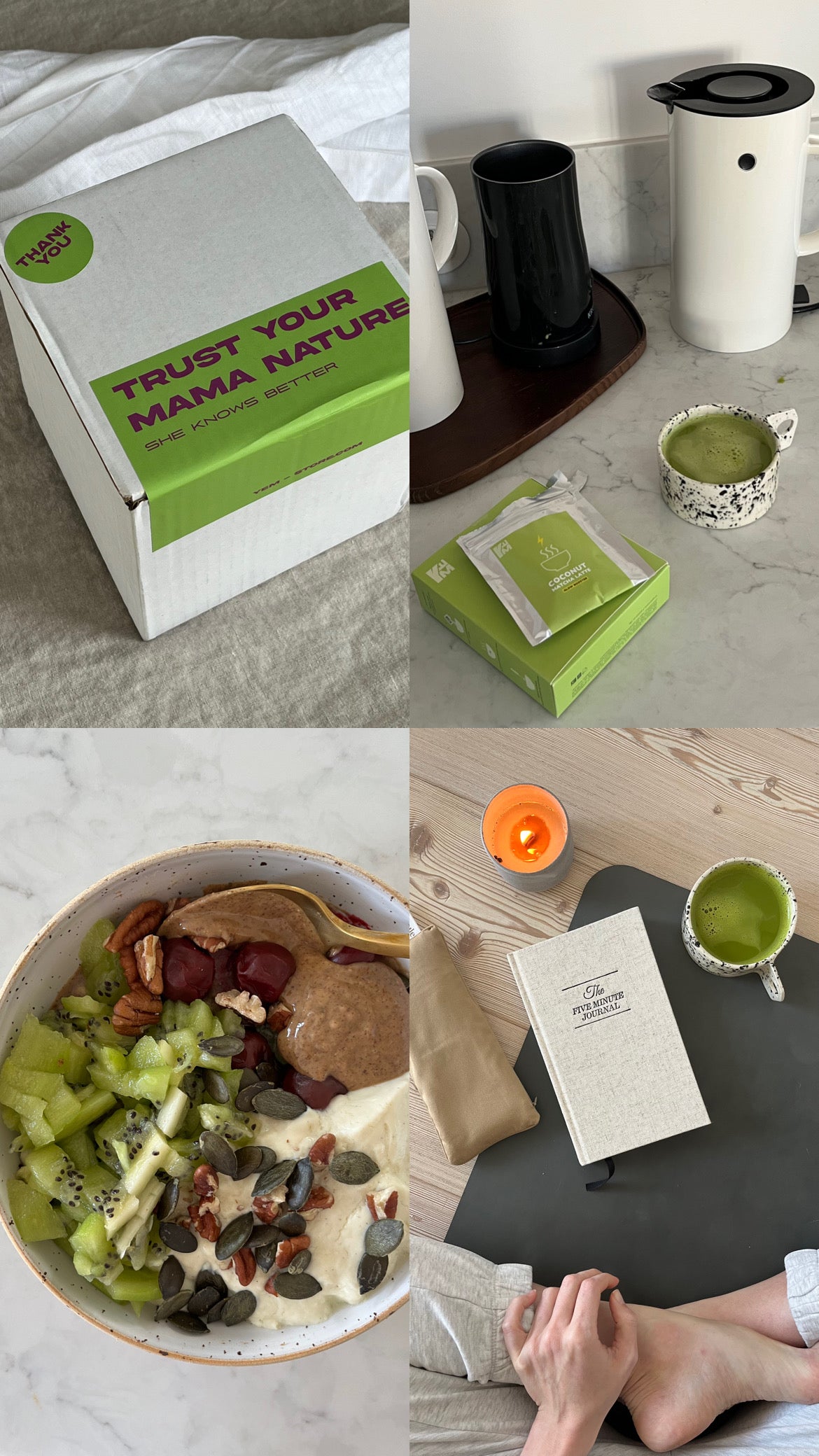 Coconut matcha latte 76g
