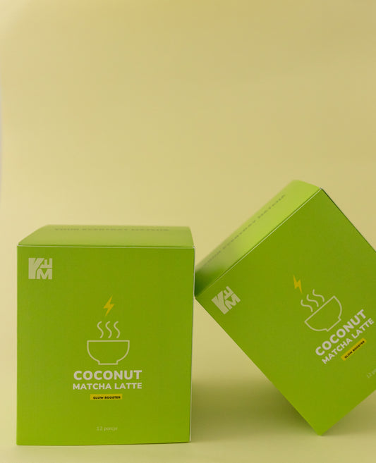 Zestaw coconut matcha latte 2 duże opakowania 456g