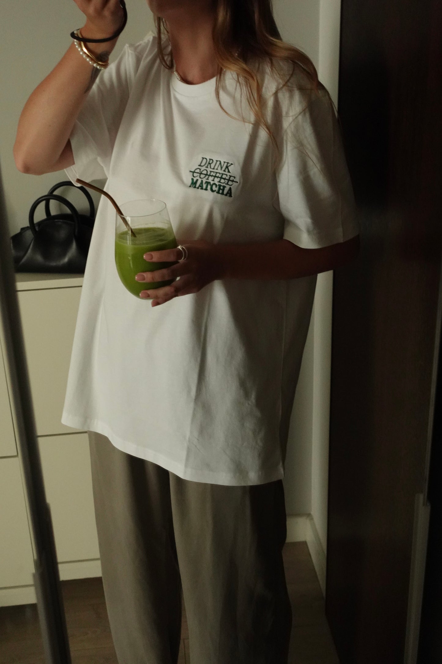 T-shirt "Drink matcha"